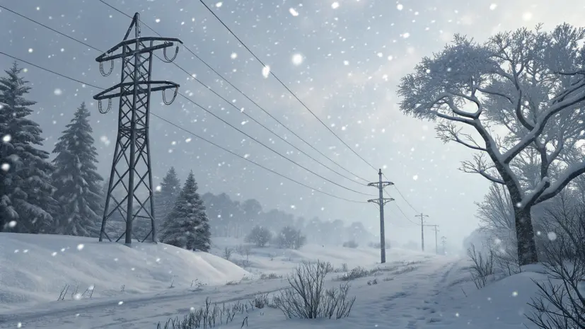 Первый снегопад может усилить энергетический кризис на Украине