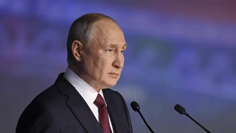 Путин: от соблюдения экологических правил зависит благополучие российских семей