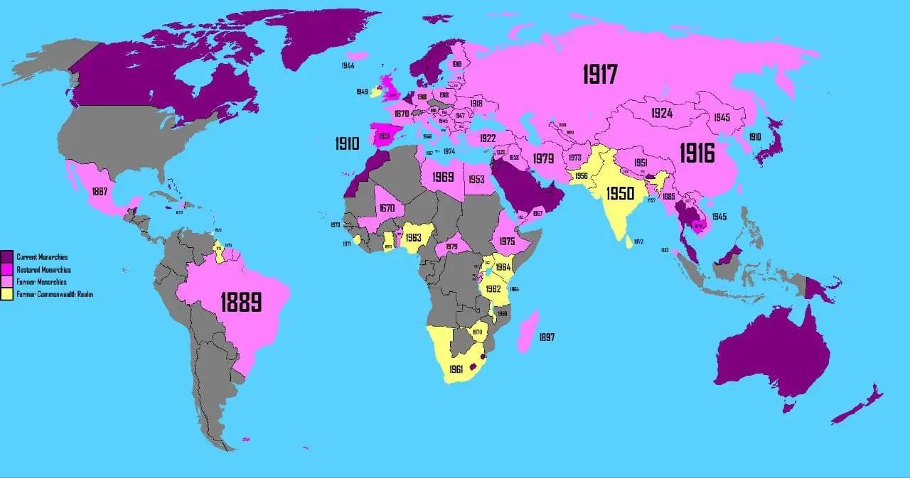 Трансформация королевств в демократическое устройство монархий-0