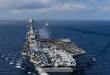 USS Gerald R. Ford укрепляет позиции США у берегов Венесуэлы — мнение Трампа ukreplyaet poziczii ssha u beregov venesuely mnenie trampa-urbandigest-ru-0