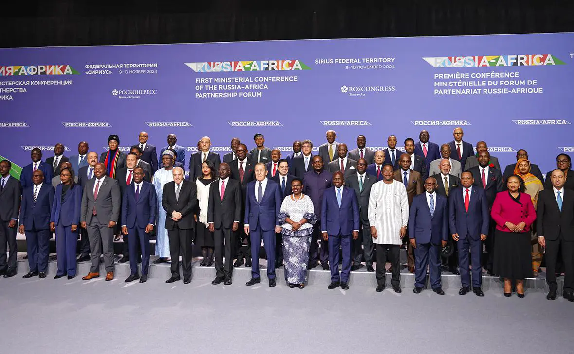 Первая министерская конференция Форума партнерства  Россия   Африка  (Антонина Краснова / ТАСС)