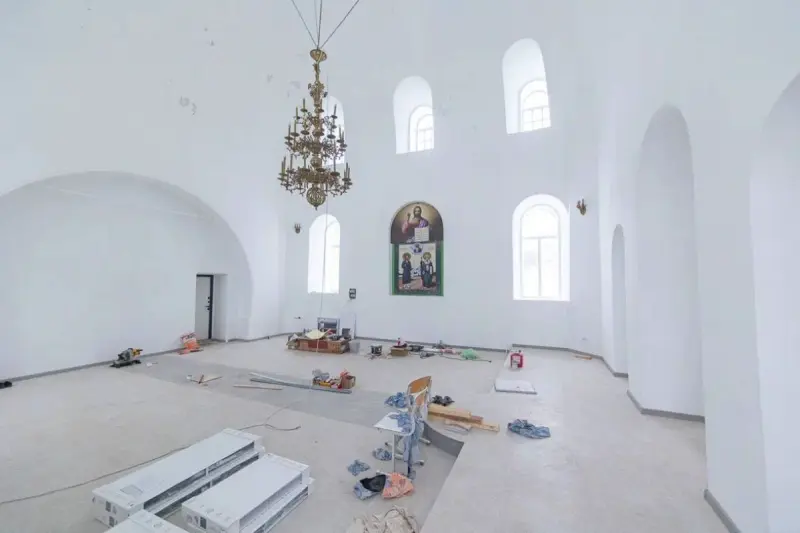 Храм Николая Чудотворца в селе Каменозерском получил новую жизнь