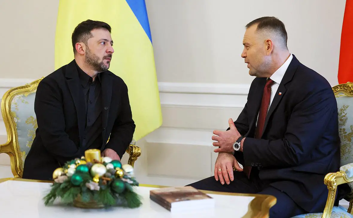 Владимир Зеленский и Кароль Навроцкий (Kacper Pempel / Reuters)