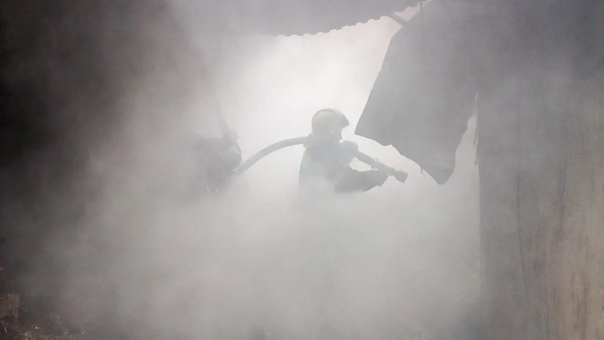 Площадь пожара в Темрюке после атаки дрона выросла до четырех тысяч «квадратов» 