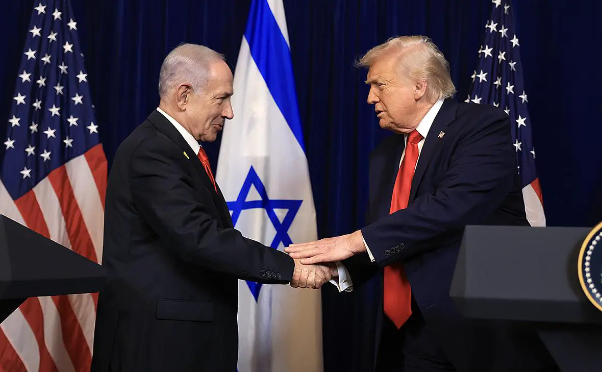 Биньямин Нетаньяху и Дональд Трамп (Joe Raedle / Getty Images)