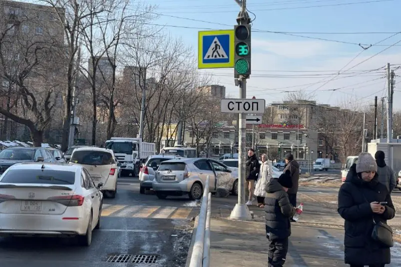 ДТП во Владивостоке ИА PrimaMedia