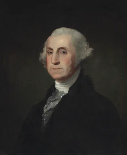 Гилберт Стюарт. Портрет Джорджа Вашингтона, около 1820