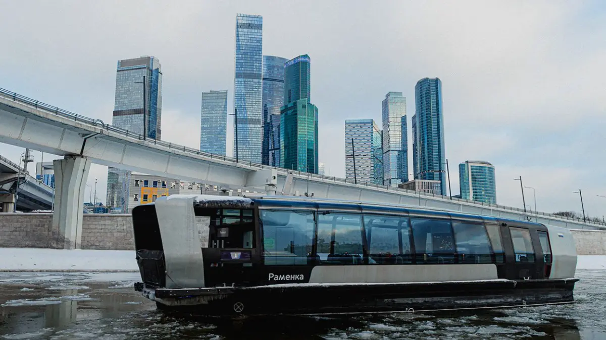Более чем на 10% вырос пассажиропоток на электросудах в новогодние праздники