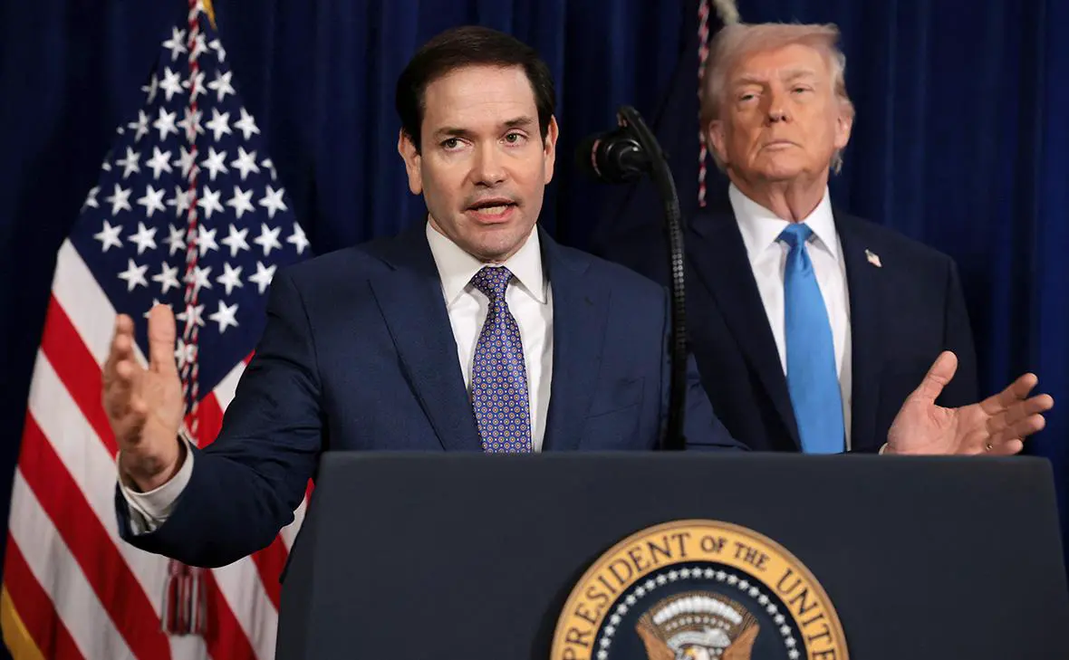 Марко Рубио и Дональд Трамп (Jonathan Ernst / Reuters)