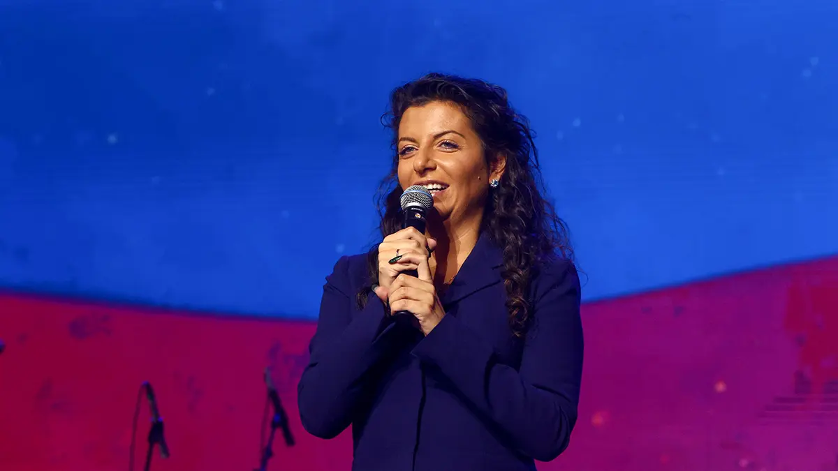 Симоньян озвучила названия станций в тематическом поезде RT в московском метро