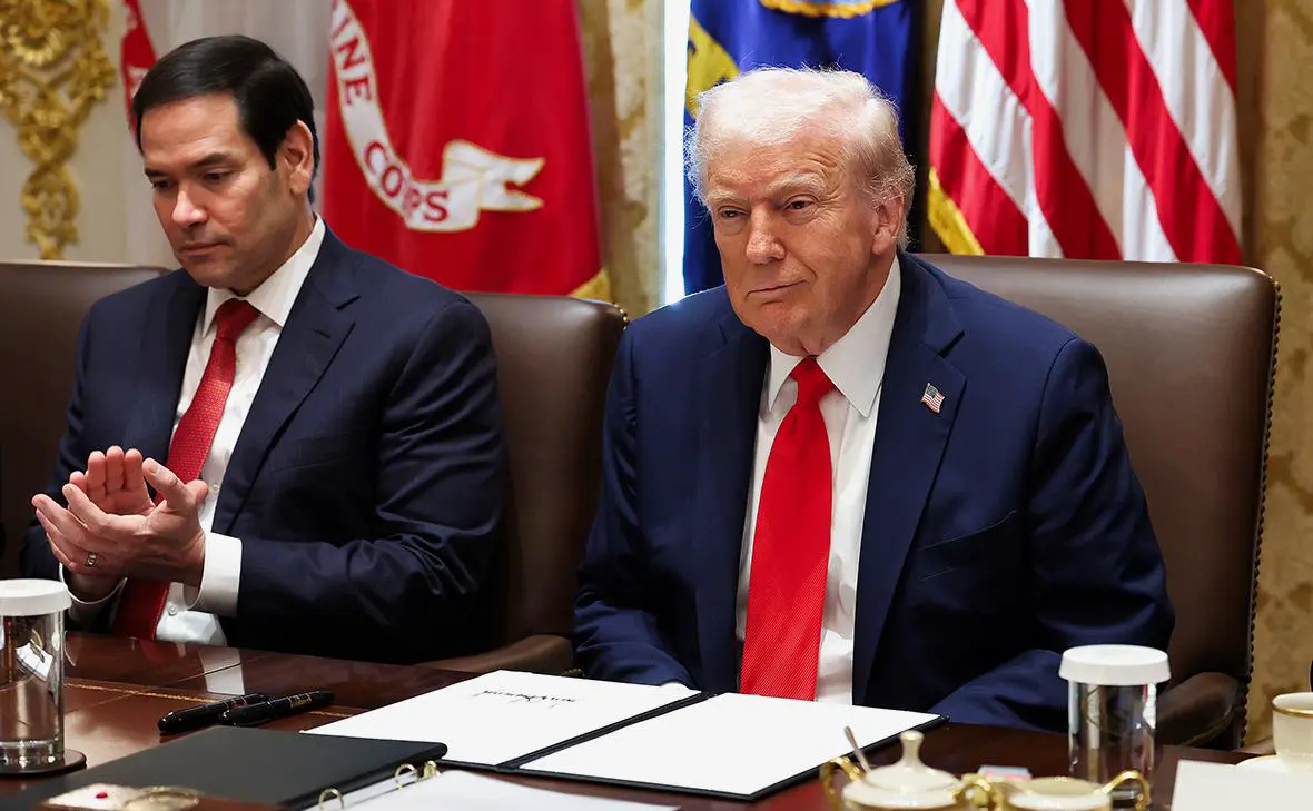 Марко Рубио и Дональд Трамп (Anna Moneymaker / Getty Images)