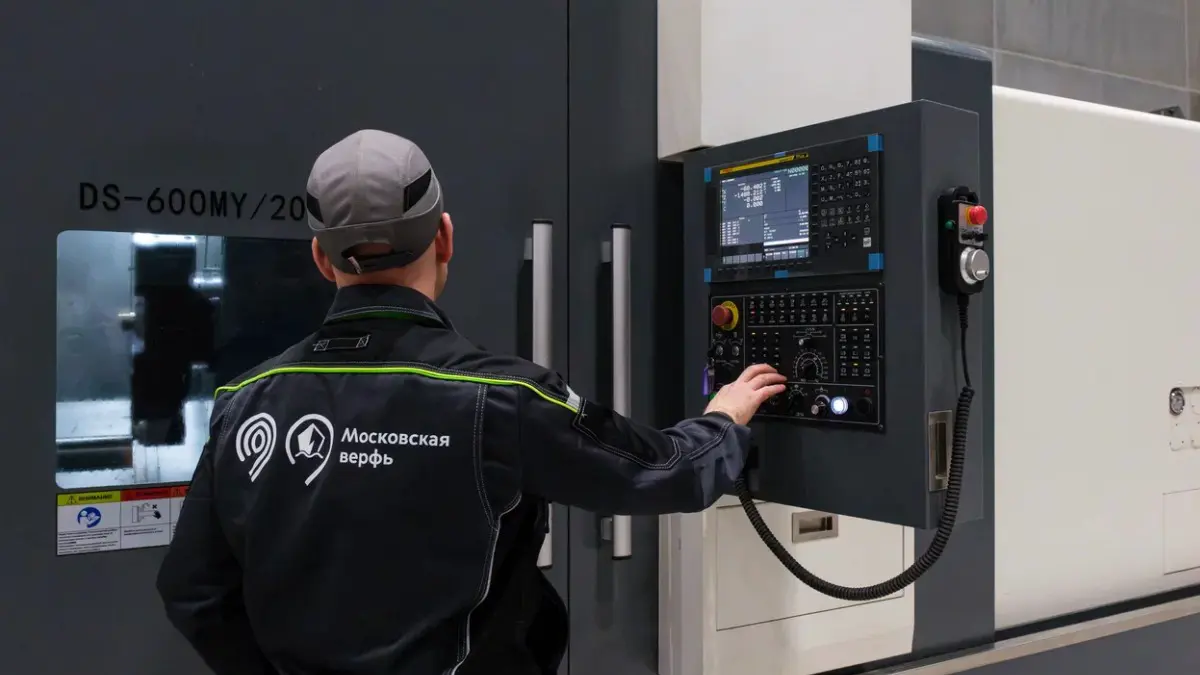 Лазерный станок и гидравлический пресс: какое современное оборудование используют на Московской верфи