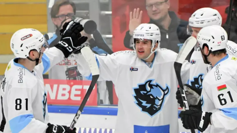 Минское «Динамо» выиграло третий матч подряд в серии с московским «Динамо» в Кубке Гагарина