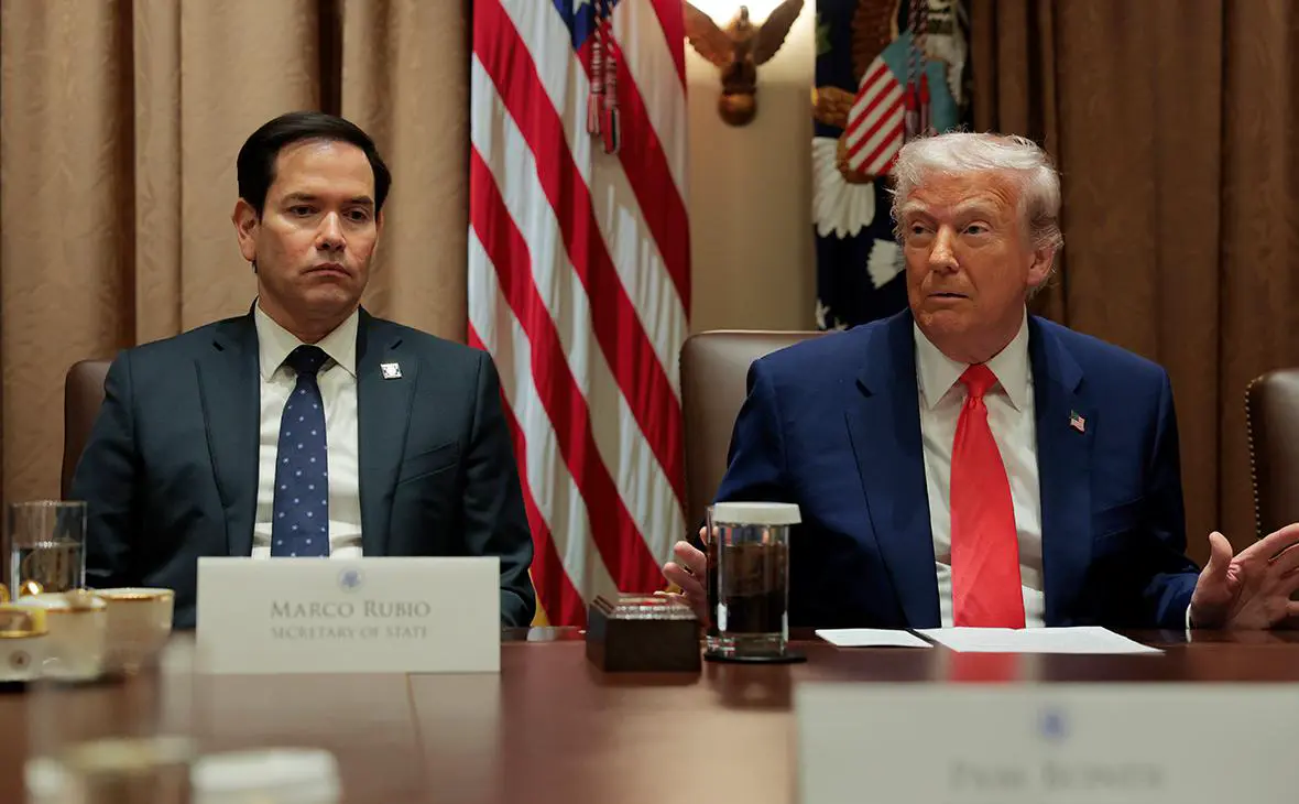 Марко Рубио и Дональд Трамп (Anna Moneymaker / Getty Images)