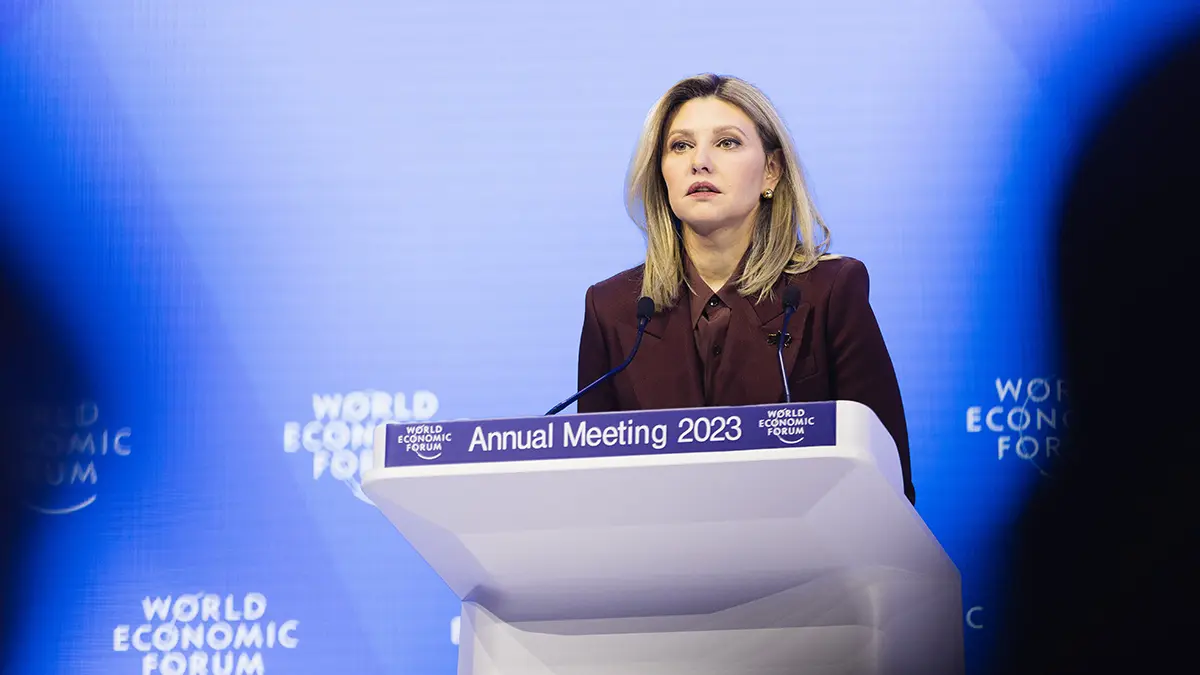 Жена Зеленского обратилась к пустому креслу вместо Мелании Трамп