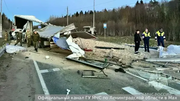 Жертвами ДТП с автобусом в Ленобласти стали два человека