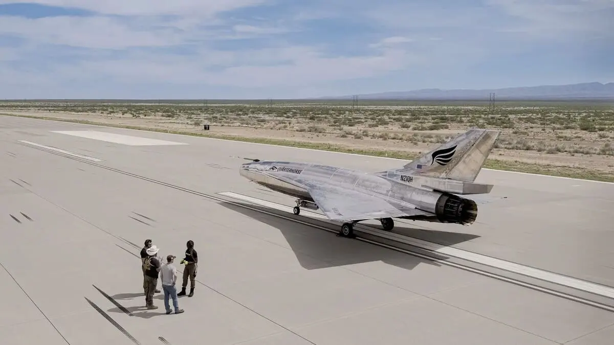 Quarterhorse Mk 2.1 Hermeus достиг сверхзвука с Pratt & Whitney-0