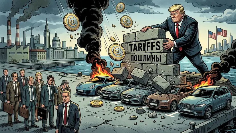 FT: европейские автопроизводители потеряли более €8 млрд из-за пошлин Трампа