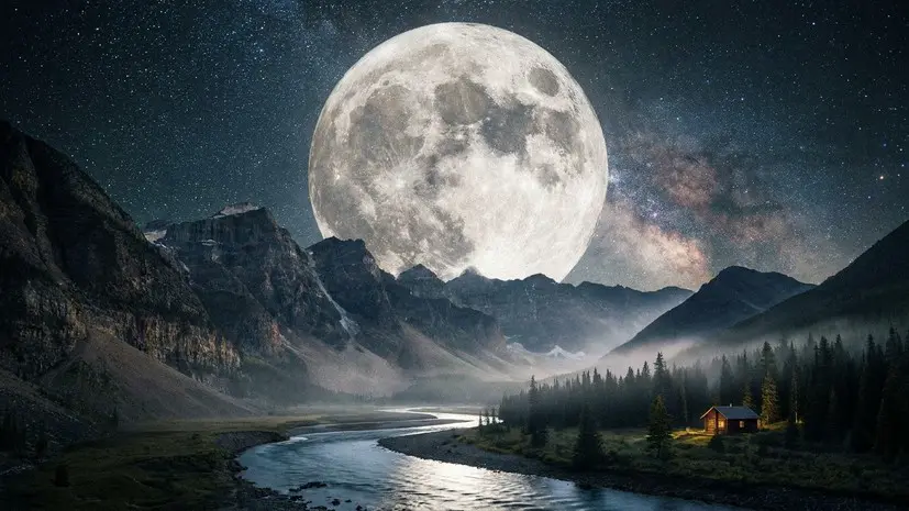 Астроном Кошман: «Клубничная Луна» не связана с цветом спутника