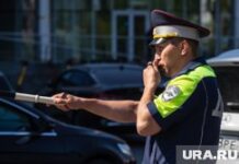 Рейд ГИБДД на улице Декабристов. Екатеринбург