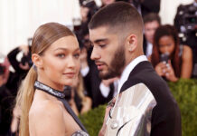 Джиджи Хадид рассказала о волшебных рождественских планах Model Gigi Hadid and singer Zayn Malik arrive at the Met Gala in New York