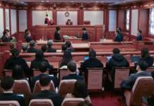 Южнокорейская оппозиция настаивает на аресте экс-президента в интересах демократии Preparatory Procedure For Impeachment Trial Of President Yoon At Constitutional Court Of Korea