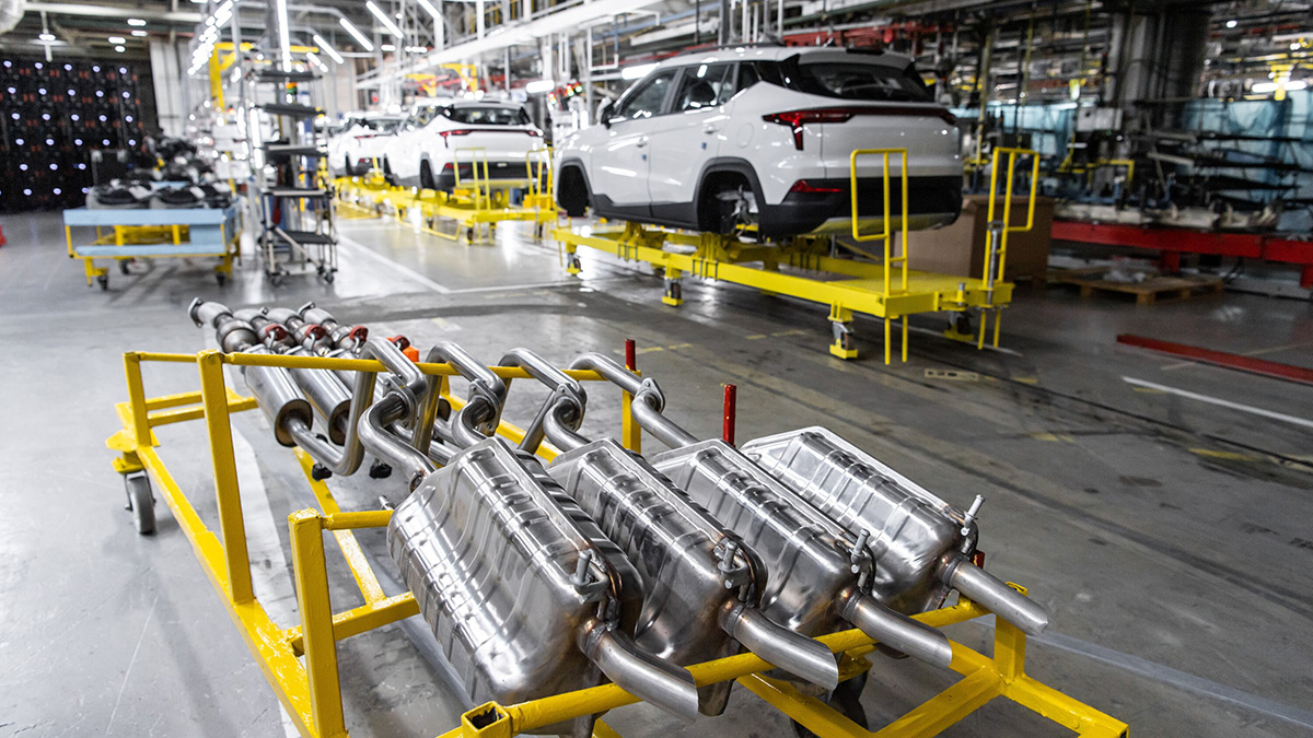 Бывший завод Hyundai в Петербурге начал собирать Kia под новым названием