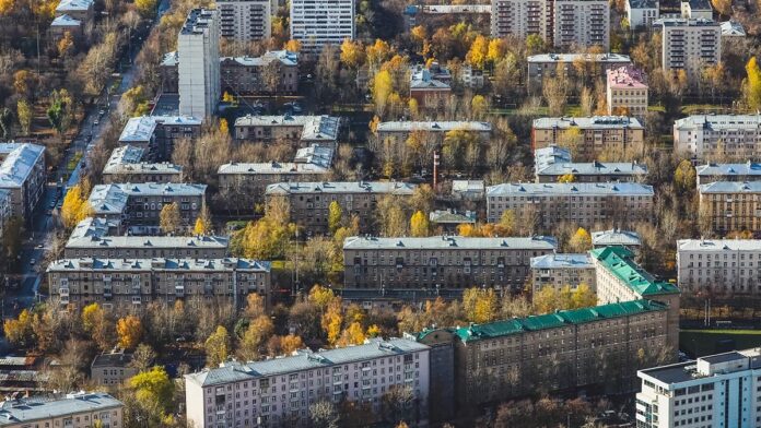 Виды Москвы с Останкинской башни