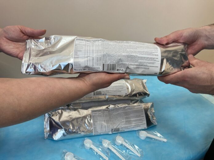 Более 1000 килограмм специализированного питания для паллиативных пациентов ЦГКБ № 3-0