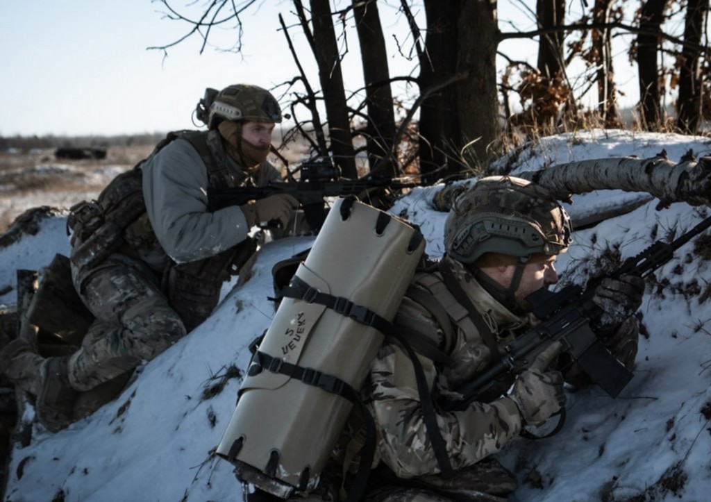 Военнослужащие ВСУ