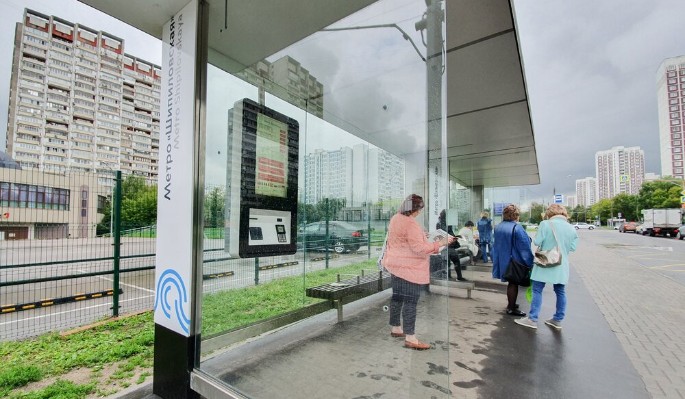 До конца года в Москве установят около 800 остановок