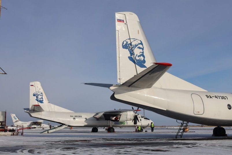 Самолёты "Хабаровских авиалиний" сайт АО "Хабаровские авиалинии" (http://khabavia.ru)