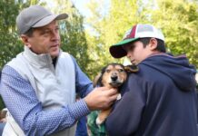 Ильсур Метшин и Леонид Слуцкий подарили дом щенку Аявику в Казани ilsur metshin i leonid sluczkij podarili dom shhenku ayaviku v kazani-news-blog-ru-174192677100-0