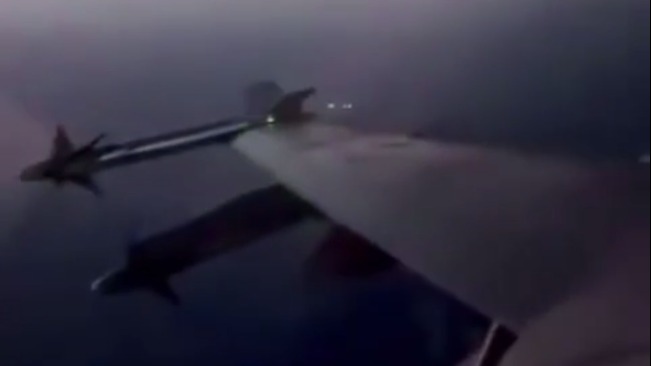 Кадры с полетом украинского F-16 выложили в Сеть