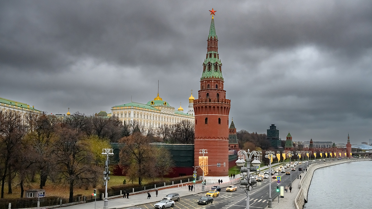 Мужчина в шапке с помпоном пытался остановить кортеж у Кремля