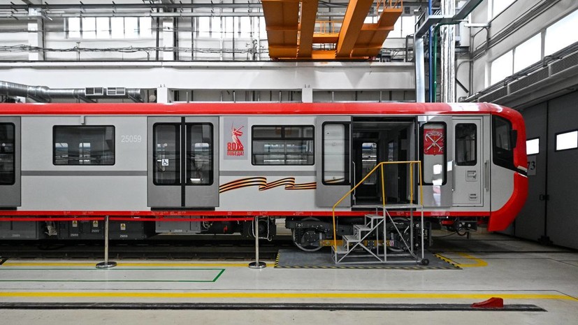 В метро Петербурга появятся новые вагоны «Балтиец» до конца 2025 года