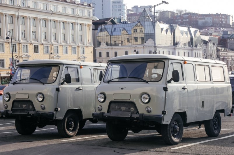 В Приморье бойцам 155-й бригады в зону СВО передали два УАЗа и дроны Оксана Шишенко, правительство Приморского края