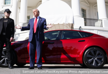 Трамп объявил борьбу с актами вандализма против магазинов Tesla tramp obyavil borbu s aktami vandalizma protiv magazinov -news-blog-ru-174177024500-0