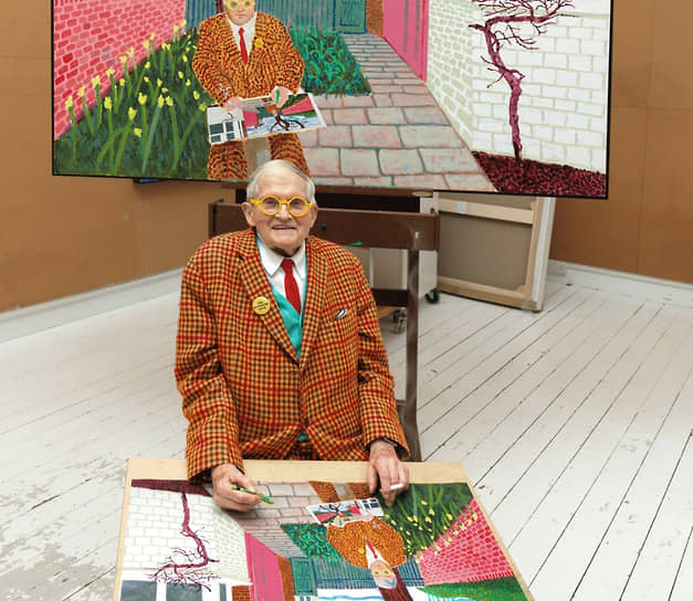 Дэвид Хокни в Fondation Louis Vuitton - ретроспектива Christie’s и коллекция Пьера Чена-0