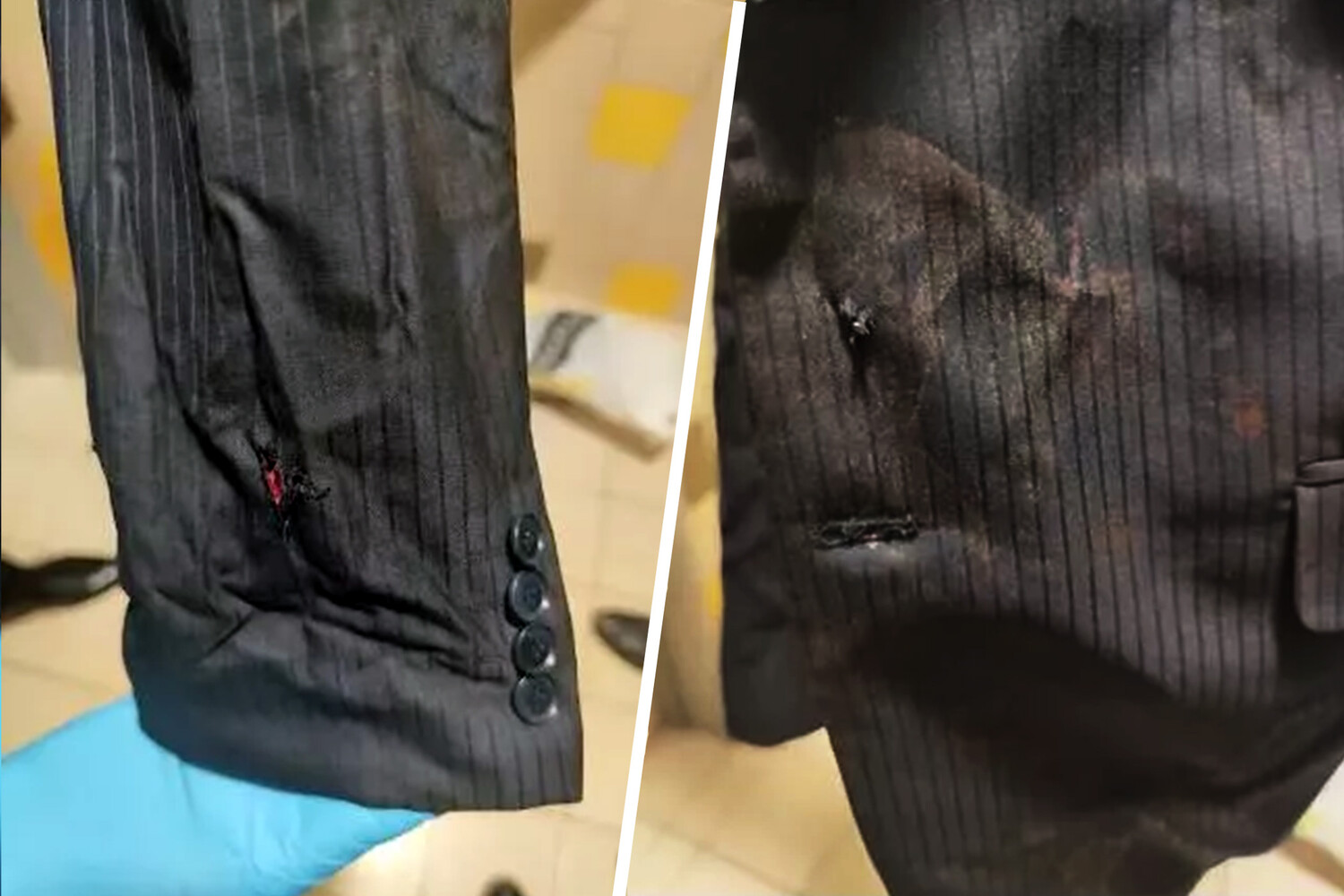 Роберт Калиняк обнародовал доказательства покушения - кровавая рубашка Фицо-0