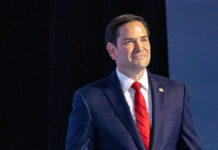 Рубио сообщил о сроках решения США по Украине в ходе переговоров MilwaukeeWisconsin-July162024FloridaSenatorMarcoRubio