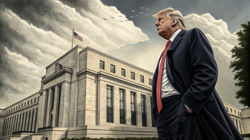 На руку рублю: почему доллар резко подешевел на фоне разногласий Трампа и ФРС США