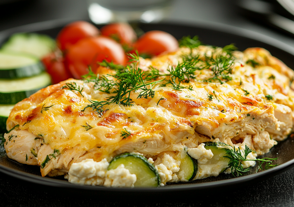 Рецепт для похудения! Запеканка с курицей и кабачками. Едим — и вес уходит