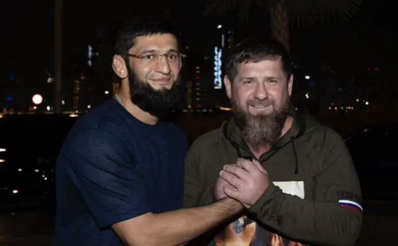 Хамзат Чимаев и Рамзан Кадыров (соцсети Хамзата Чимаева)