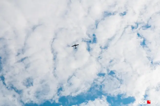 Сообщения о работе ПВО поступают из Домодедово | Источник: Роман Данилкин / 63.ru