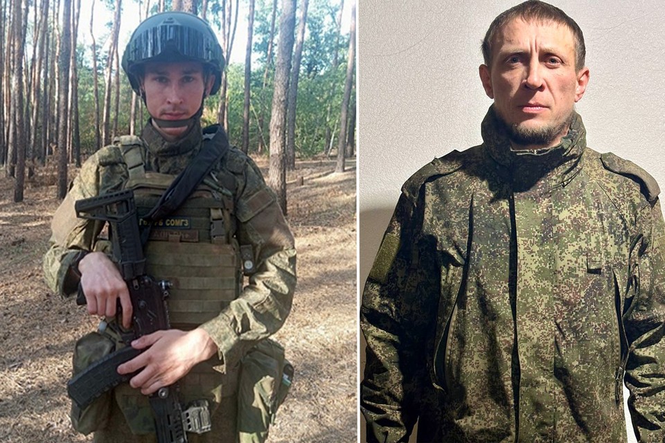 Танковый экипаж, в составе командира танка младшего сержанта Тимура Газетдинова (слева) и механика-водителя рядового Григория Исаева, получил задачу проделать проход в минно-взрывных заграждениях противника