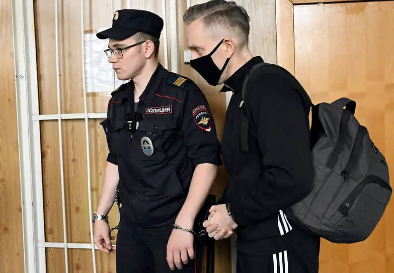 Бывший гендиректор Национальной девелоперской компании Константин Ремизов в суде, 31 июля 2024 года