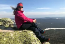 Наталья Наговицына демонстрирует оптимизм на Пике Победы natalya nagoviczyna demonstriruet optimizm na pike pobedy-news-blog-ru-0