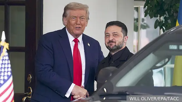 Американские СМИ сравнили приветствие Трампом Путина и Зеленского