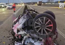 Пьяная автомобилистка спровоцировала ДТП на МКАД с помощью полиции и строителей pyanaya avtomobilistka sprovoczirovala dtp na mkad s pomoshhyu policzii i stroitelej-news-blog-ru-0